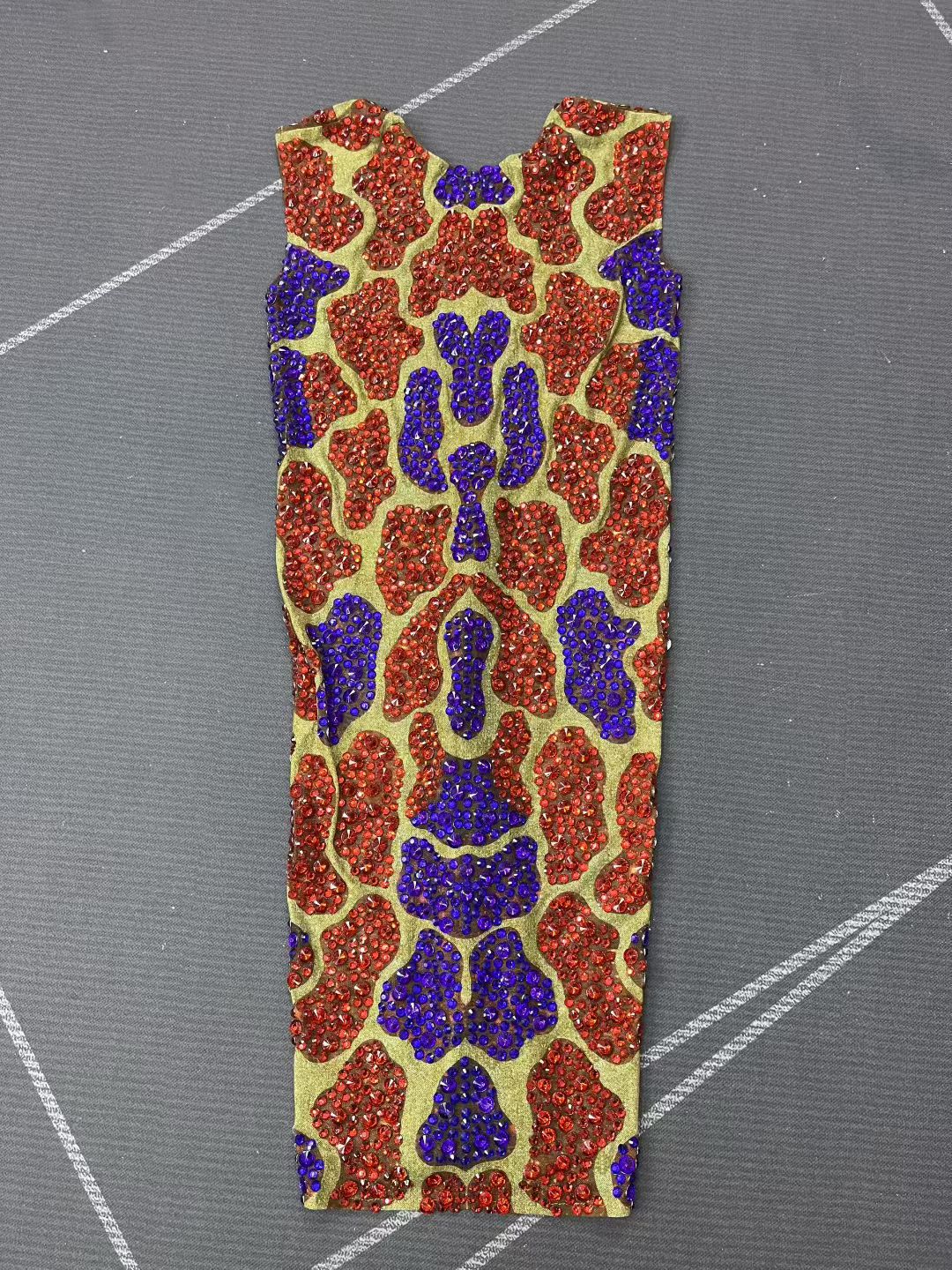 Tuya Diamond graffiti Short Skirt