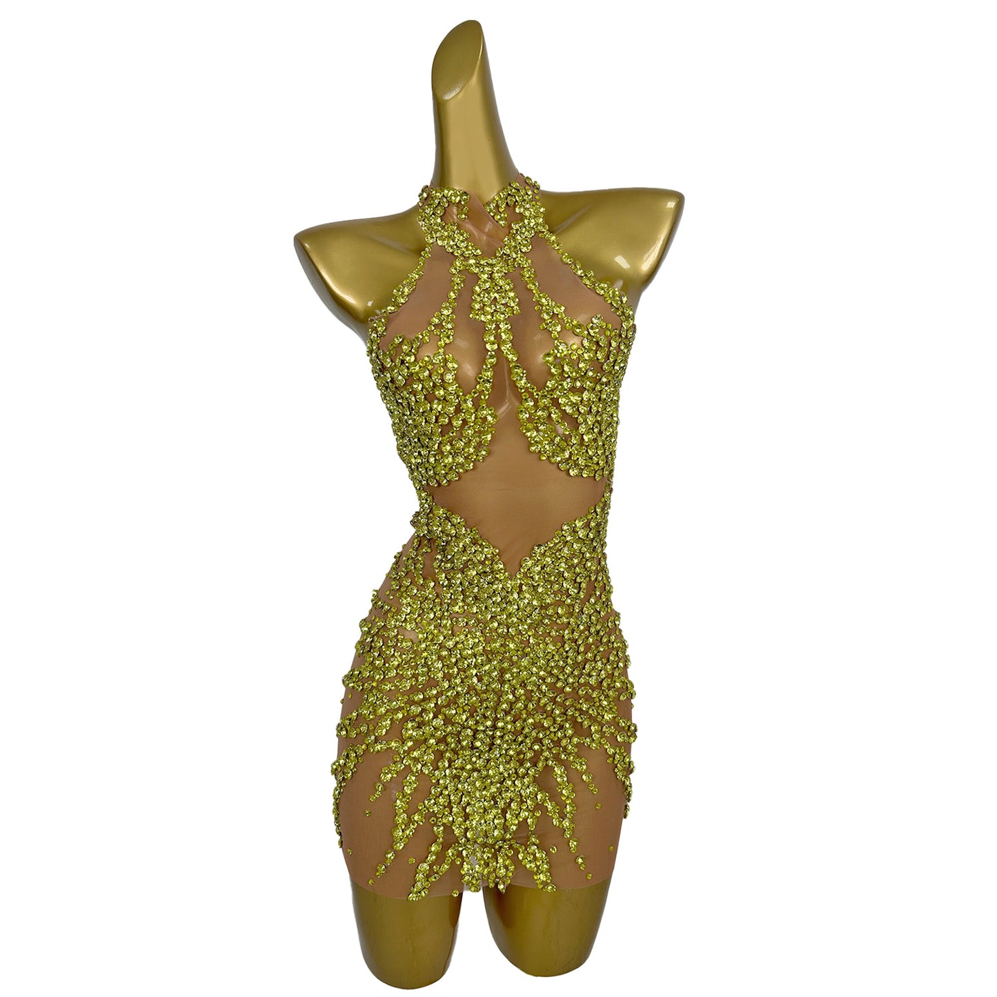 Huatuo Sparkly Crystal Prom Dresses