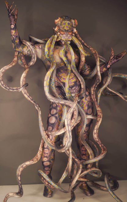 Zhangyu Halloween Carnival Party Octopus Cosplay Costumes for Men