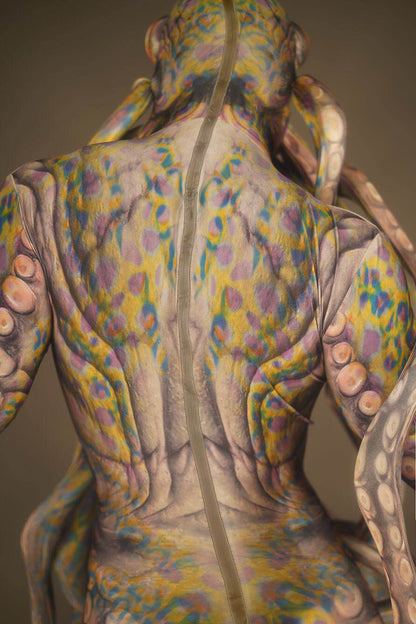 Zhangyu Halloween Carnival Party Octopus Cosplay Costumes for Men