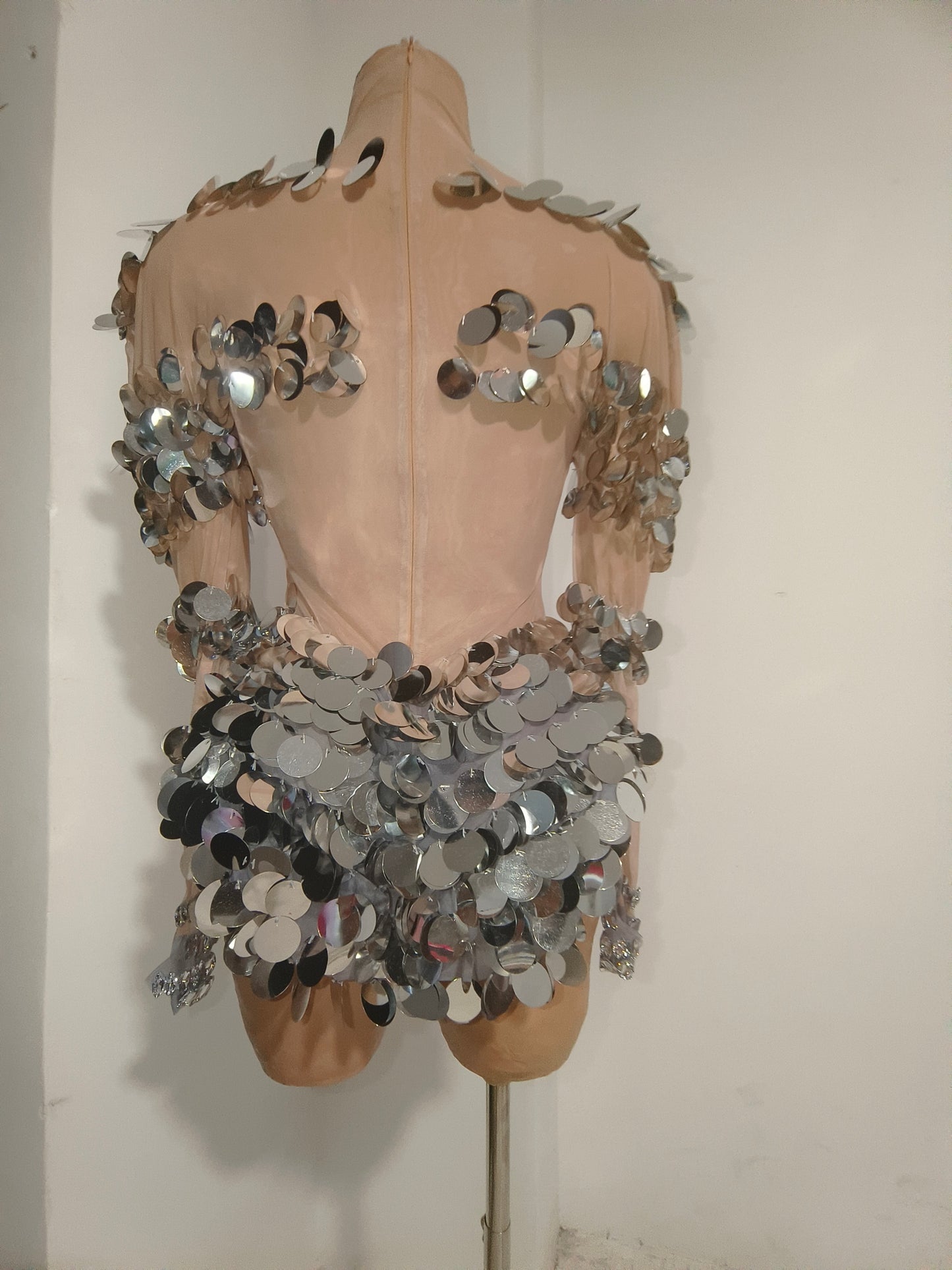 CELESINYI Jiamian Crystal Silver Crop Set