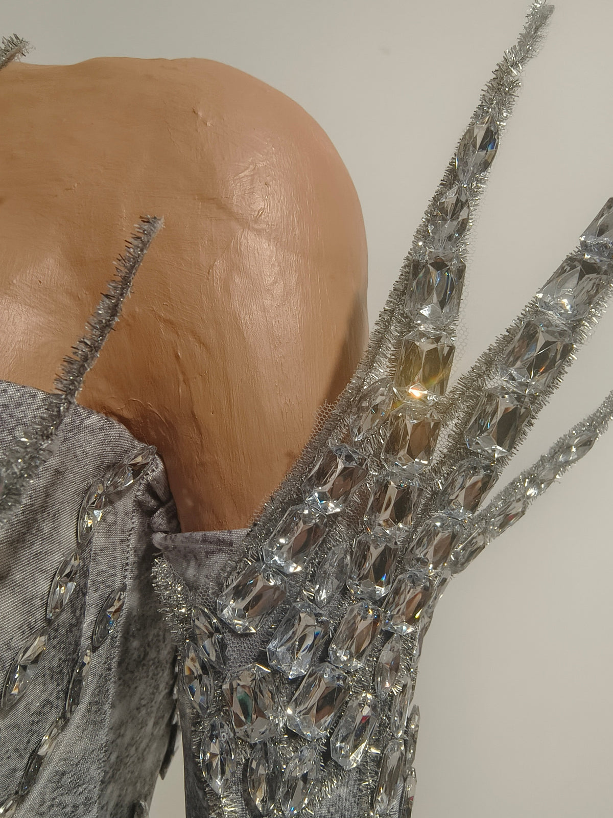 CELESINYI Leidian Crystal Marble Bodysuit