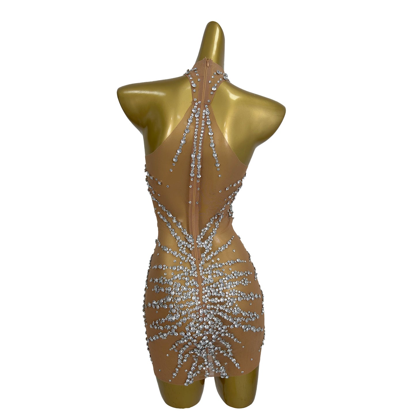 Huatuo Sparkly Crystal Prom Dresses