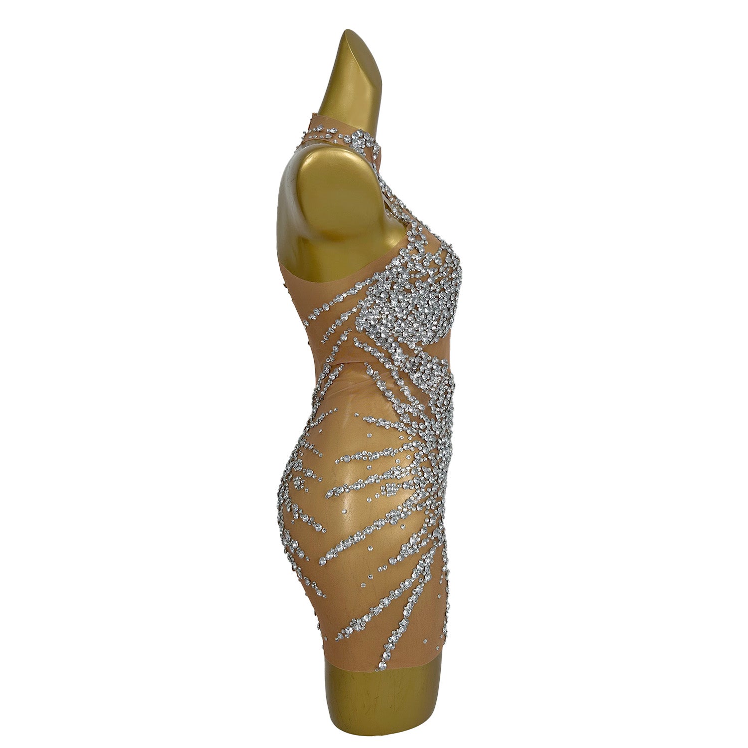 Huatuo Sparkly Crystal Prom Dresses