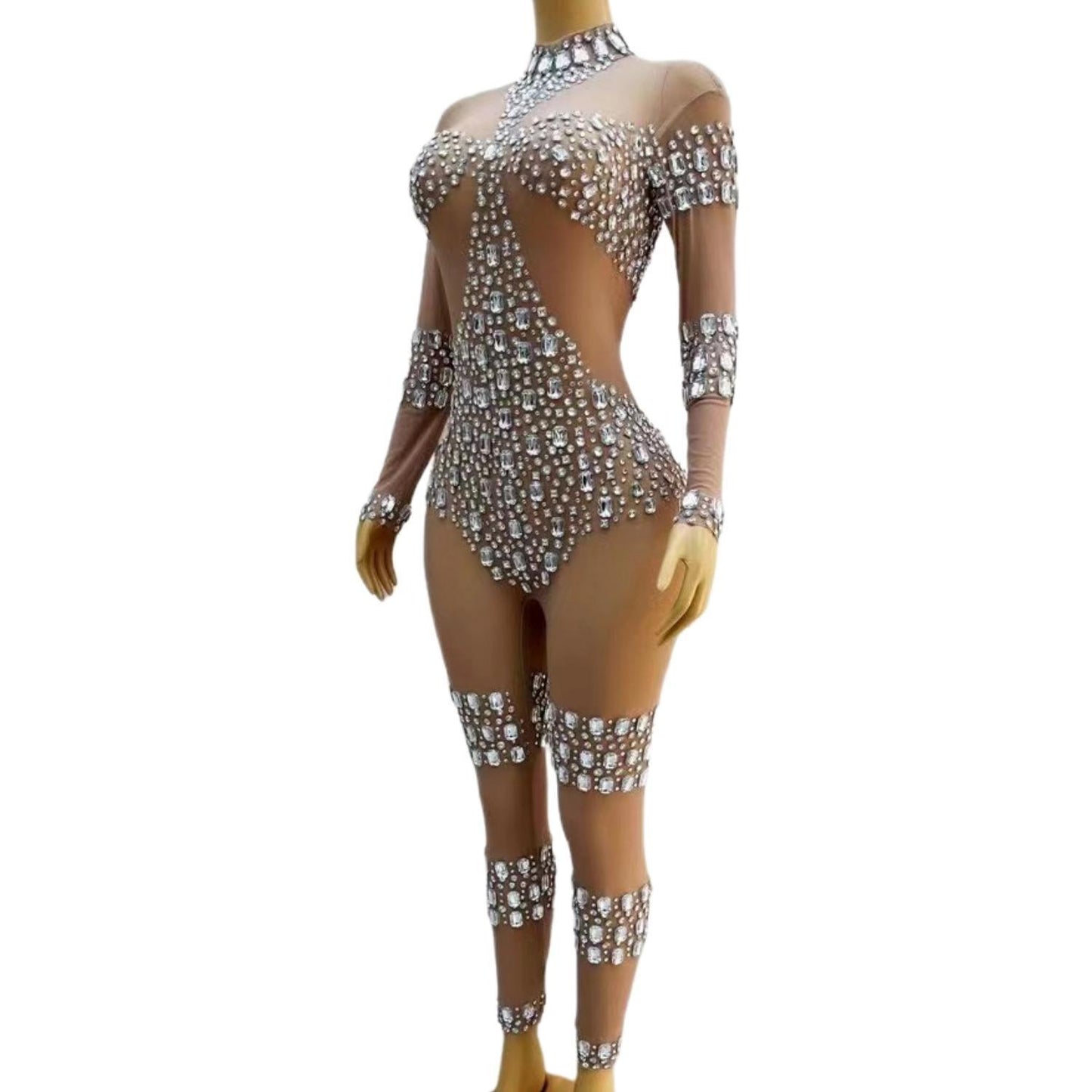 CELESINYI Dunpai Crystal Shield Bodysuit