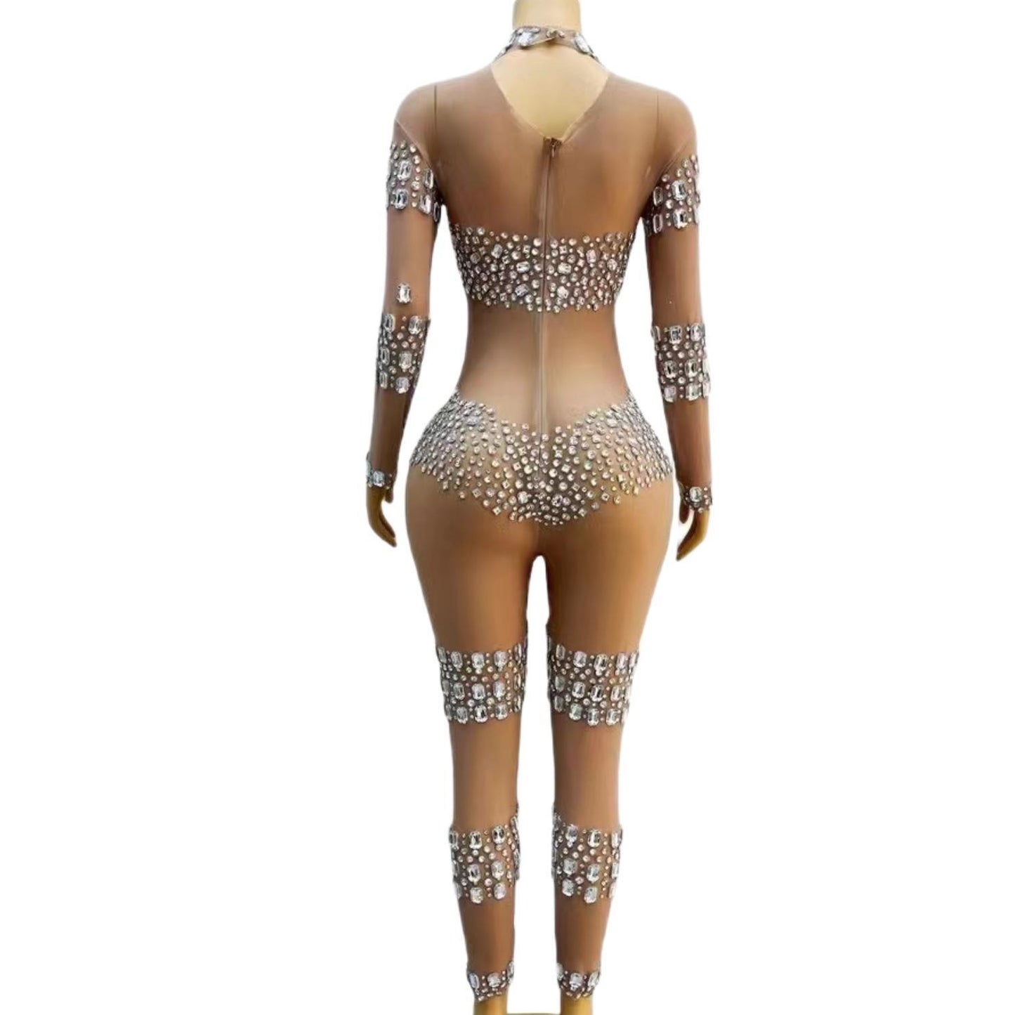 CELESINYI Dunpai Crystal Shield Bodysuit