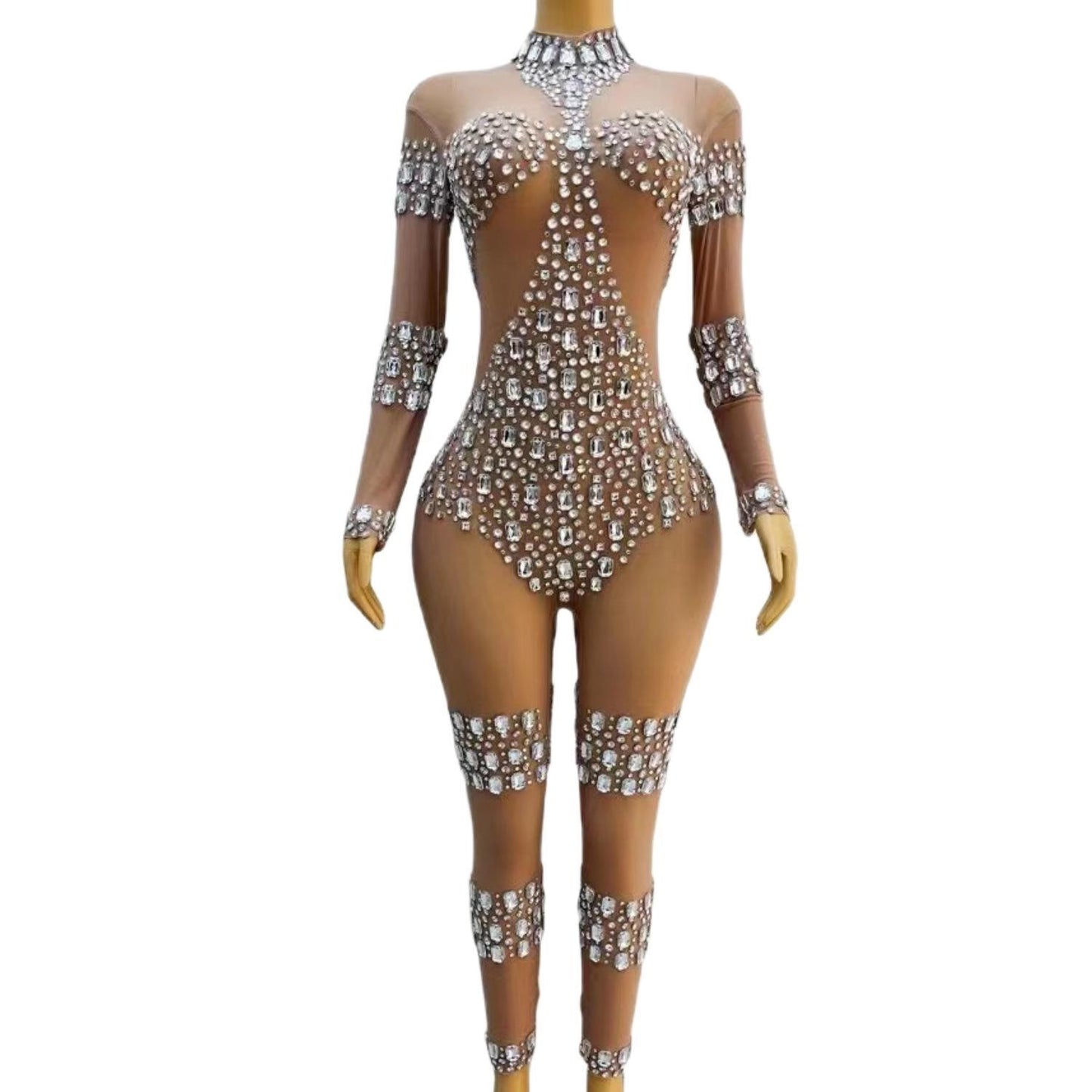 CELESINYI Dunpai Crystal Shield Bodysuit