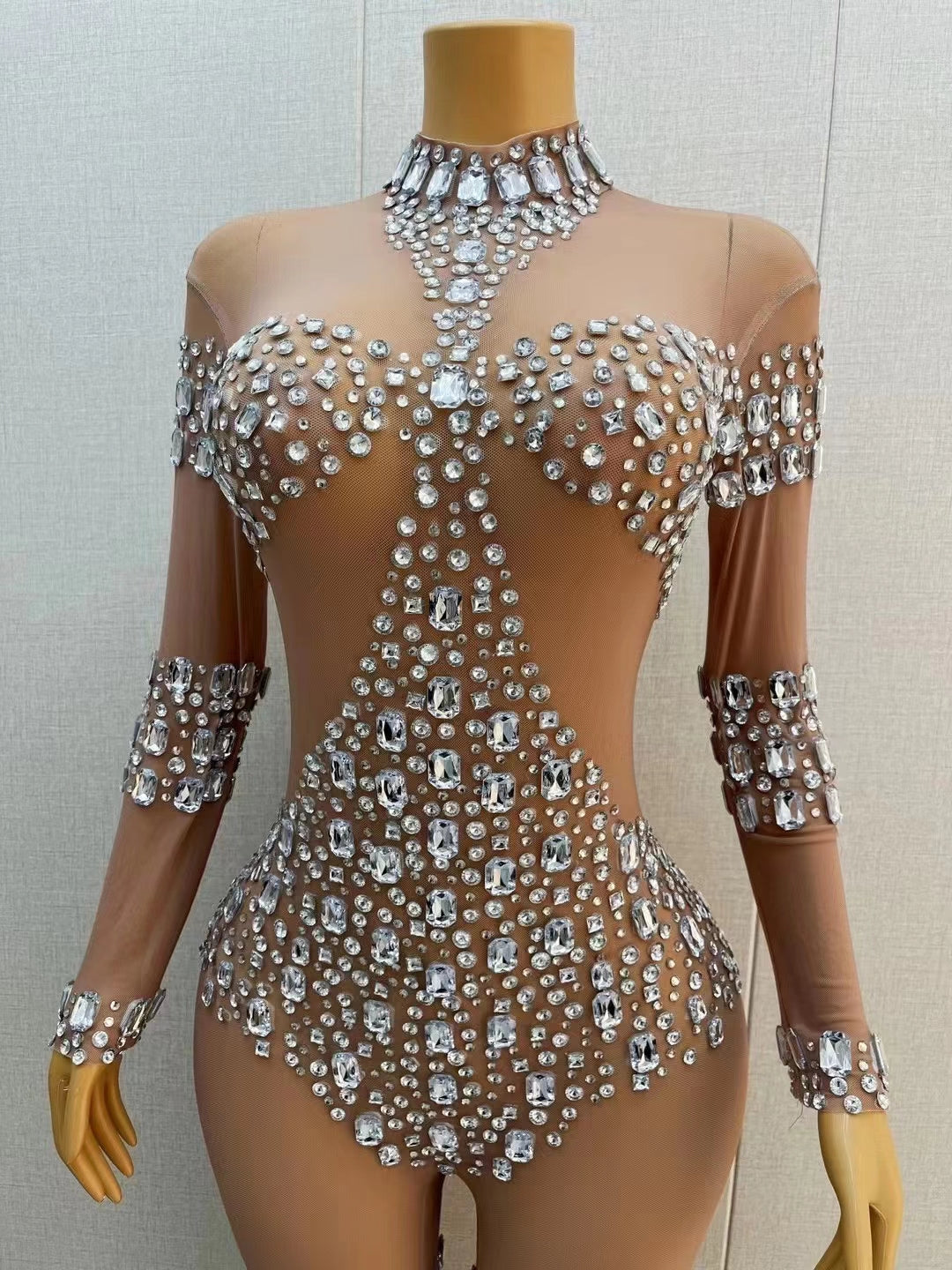 CELESINYI Dunpai Crystal Shield Bodysuit