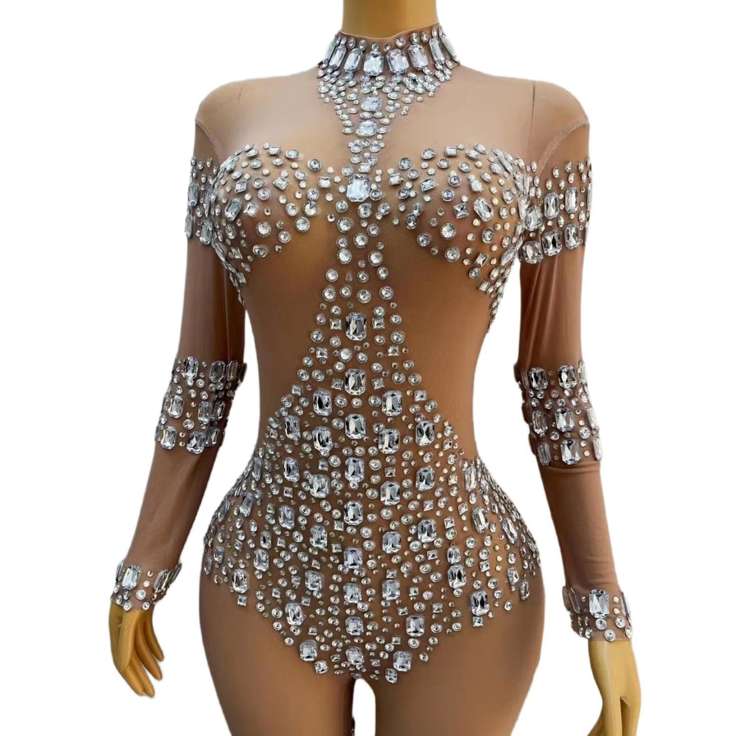 CELESINYI Dunpai Crystal Shield Bodysuit