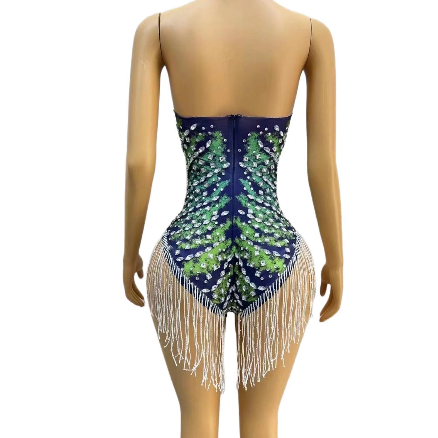CELESINYI Xinghai Crystal Camo Bodysuit