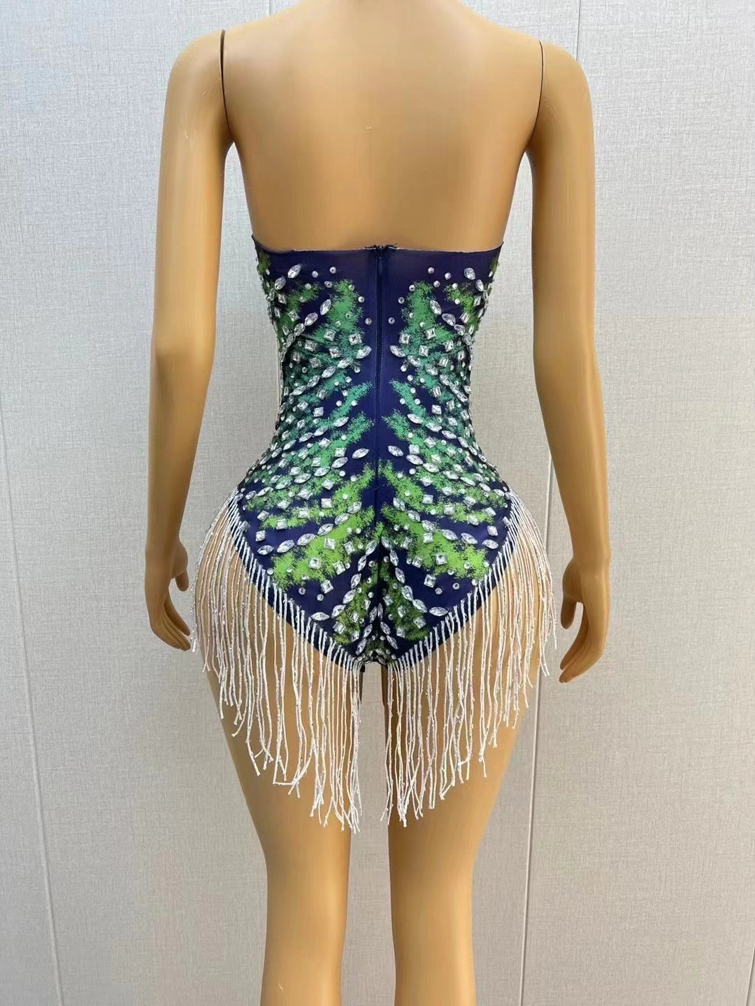 CELESINYI Xinghai Crystal Camo Bodysuit