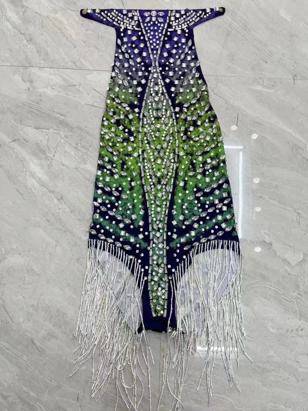 CELESINYI Xinghai Crystal Camo Bodysuit
