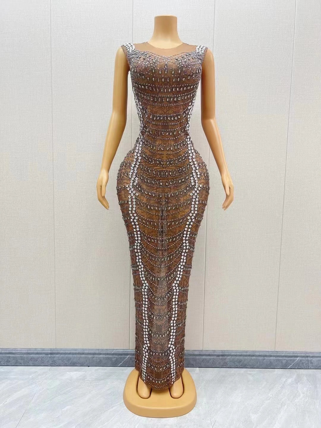 CELESINYI Xingdian Crystal Arc Gown