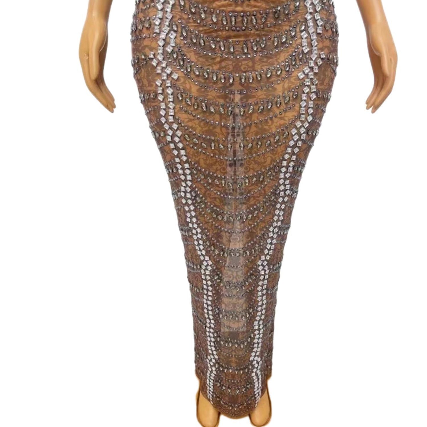 CELESINYI Xingdian Crystal Arc Gown