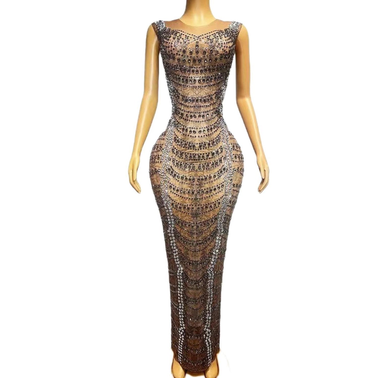 CELESINYI Xingdian Crystal Arc Gown