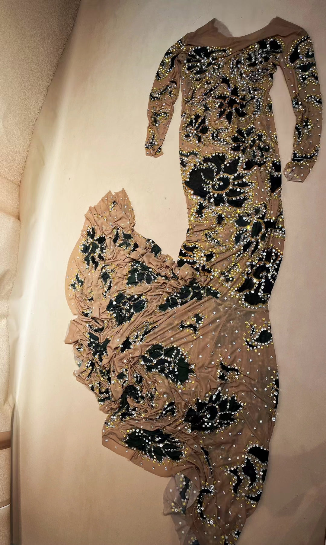 CELESINYI Heijinfeicui Crystal Mermaid Gown