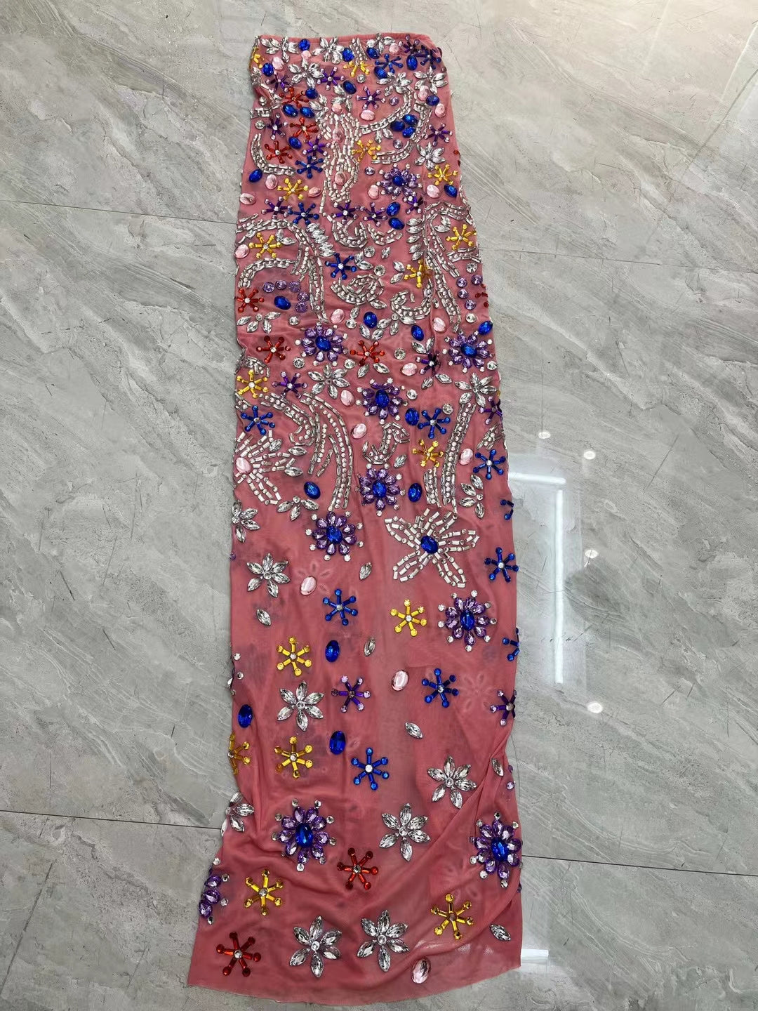 CELESINYI Tangren Crystal Naked Gown