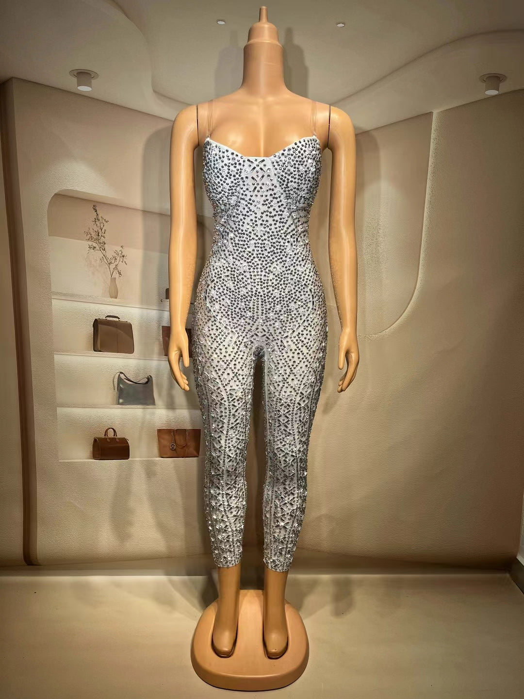 CELESINYI Chilun Crystal Gear Jumpsuit