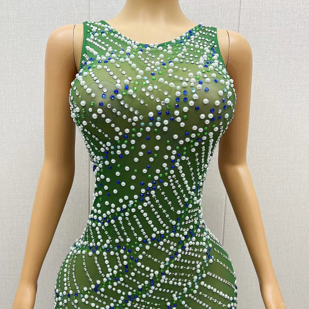 CELESINYI Huatian Crystal Field Gown