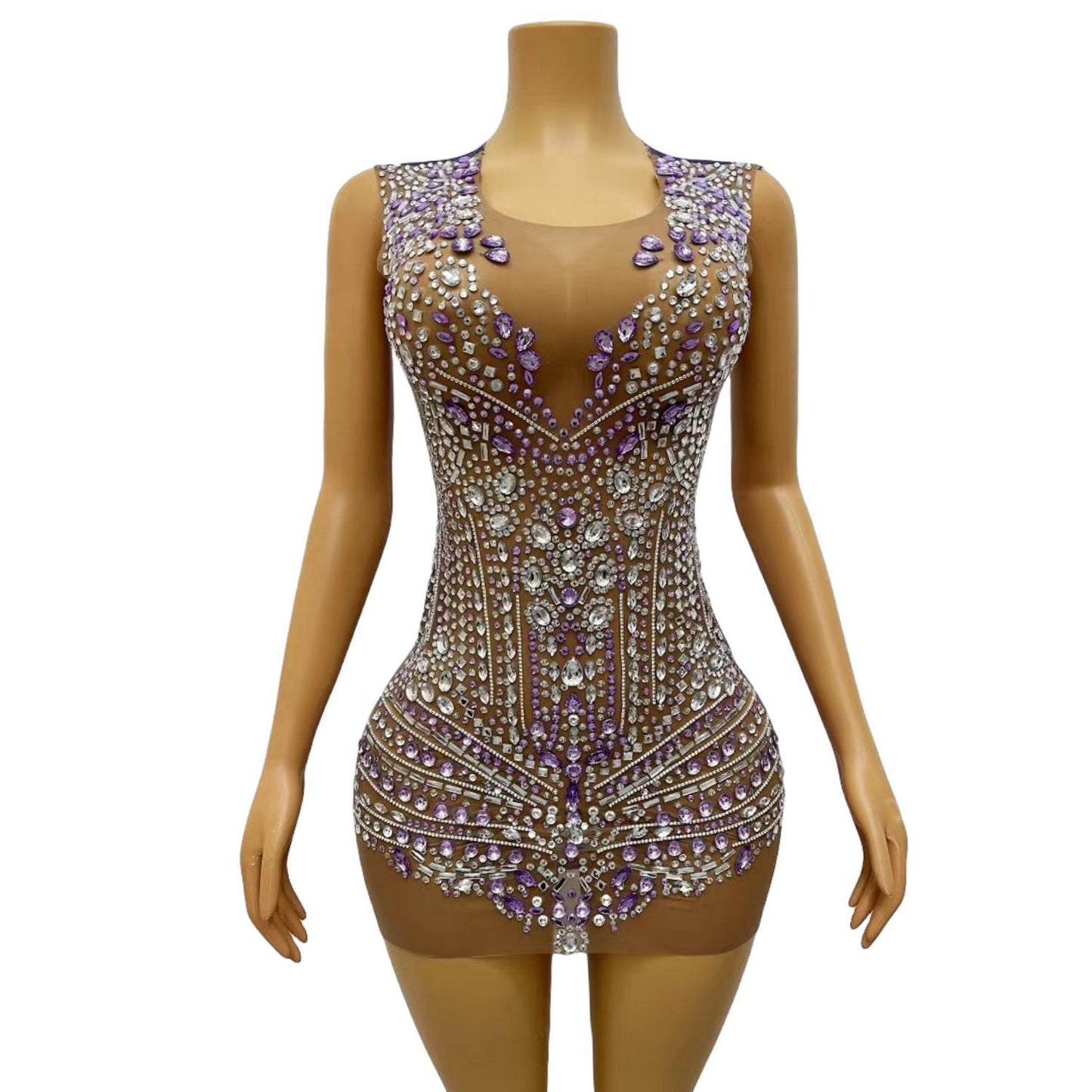 CELESINYI Baixue Crystal Amber Jumpsuit