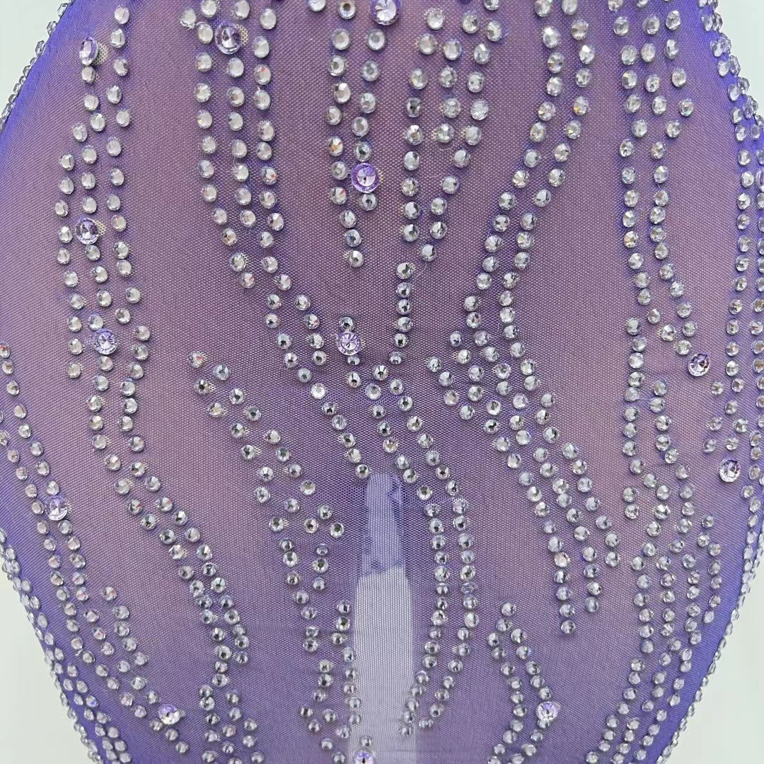CELESINYI Zixu Crystal Purple Gown