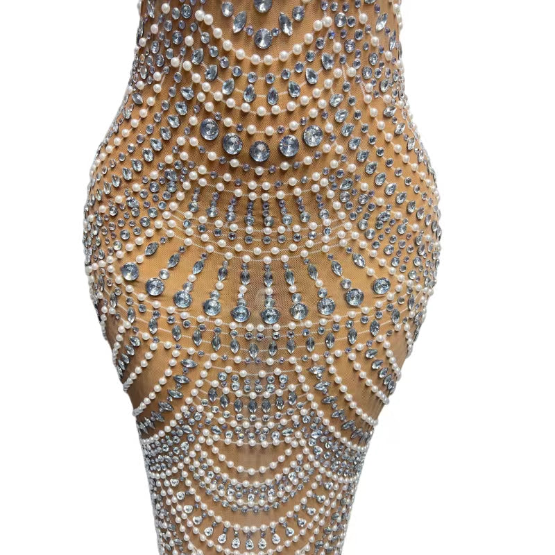 CELESINYI Xuehua Crystal Snow Gown