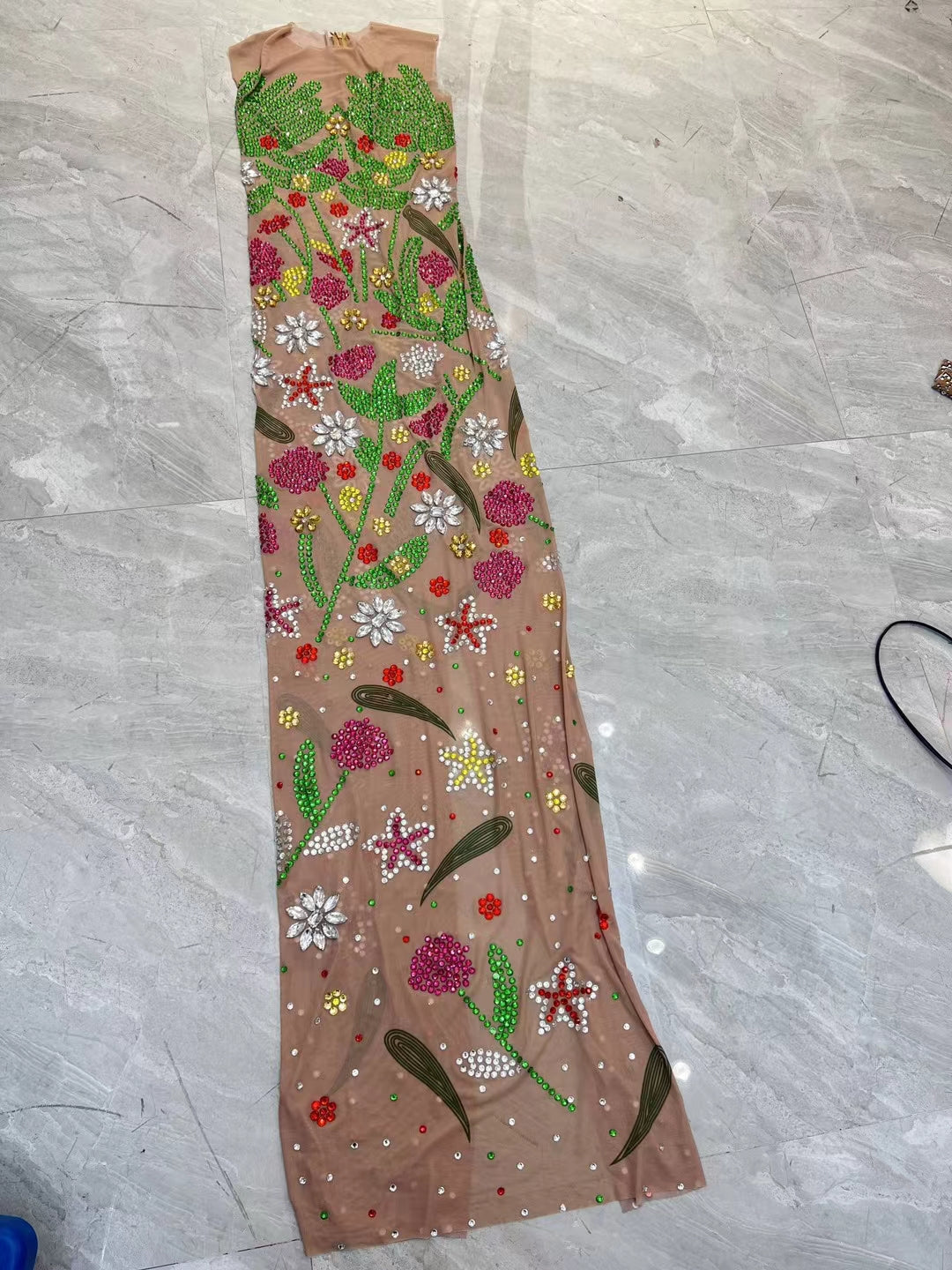CELESINYI Youhua Crystal Painting Gown
