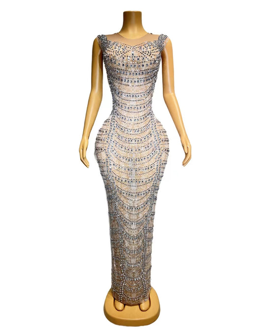 CELESINYI Xingdian Crystal Swag Gown