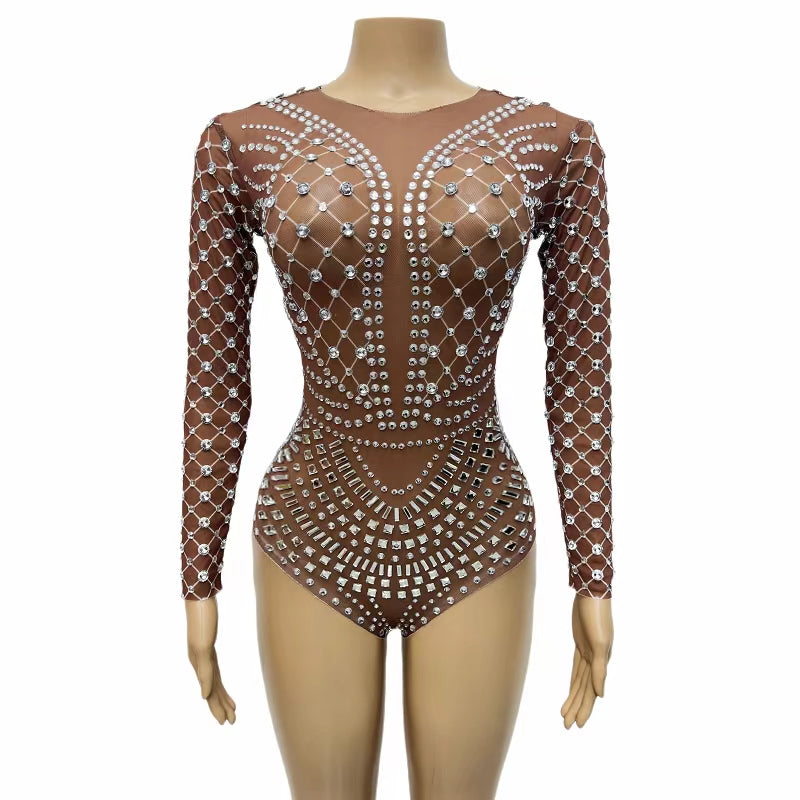 CELESINYI Wangxiong Crystal Armor Bodysuit