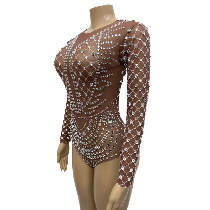 CELESINYI Wangxiong Crystal Armor Bodysuit