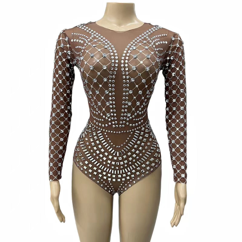 CELESINYI Wangxiong Crystal Armor Bodysuit