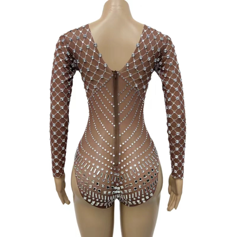 CELESINYI Wangxiong Crystal Armor Bodysuit