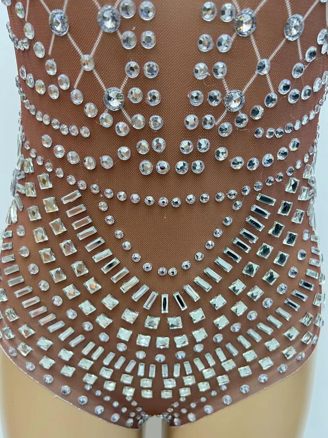 CELESINYI Wangxiong Crystal Armor Bodysuit
