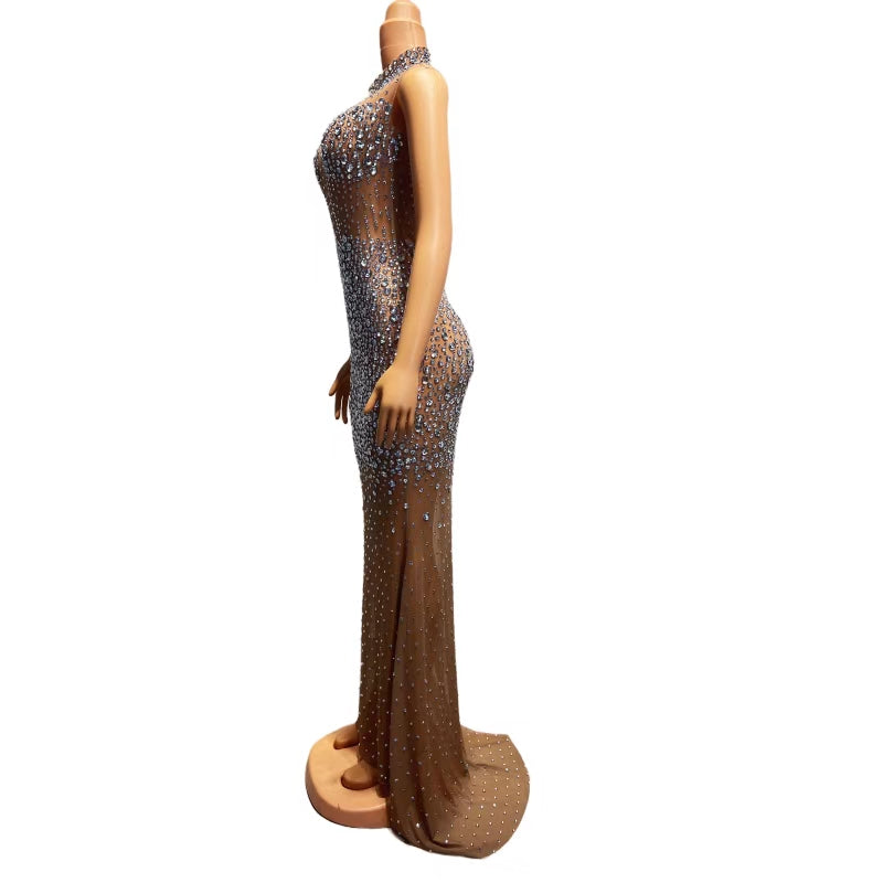 CELESINYI Renyuji Crystal Mermaid Gown