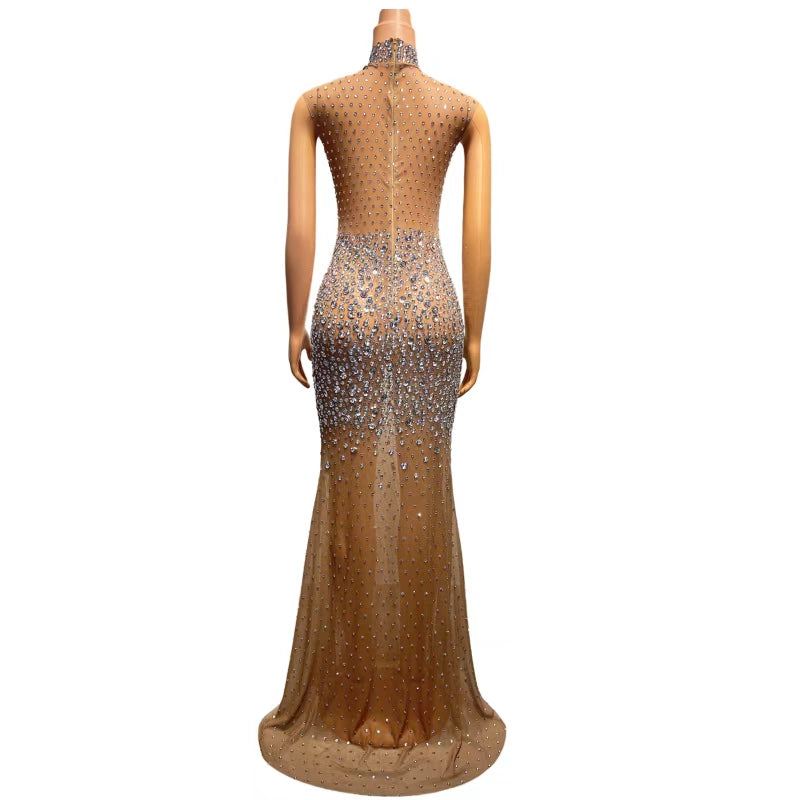CELESINYI Renyuji Crystal Mermaid Gown