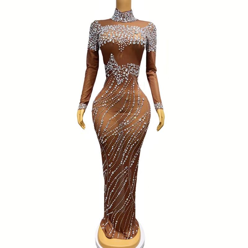 CELESINYI Liuxing Crystal Star Gown