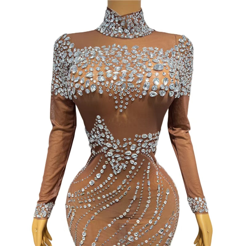 CELESINYI Liuxing Crystal Star Gown