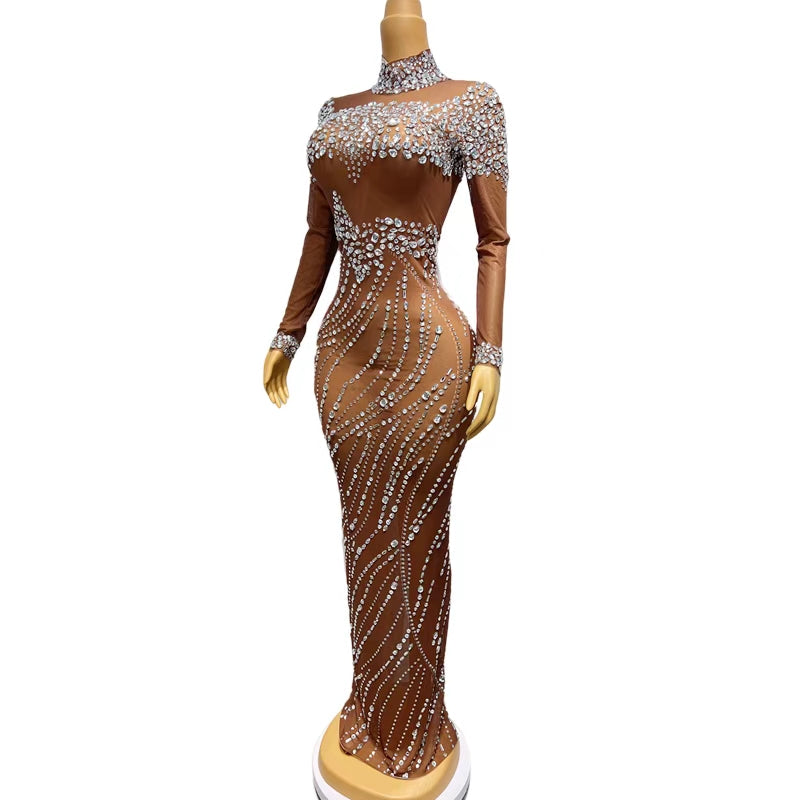CELESINYI Liuxing Crystal Star Gown
