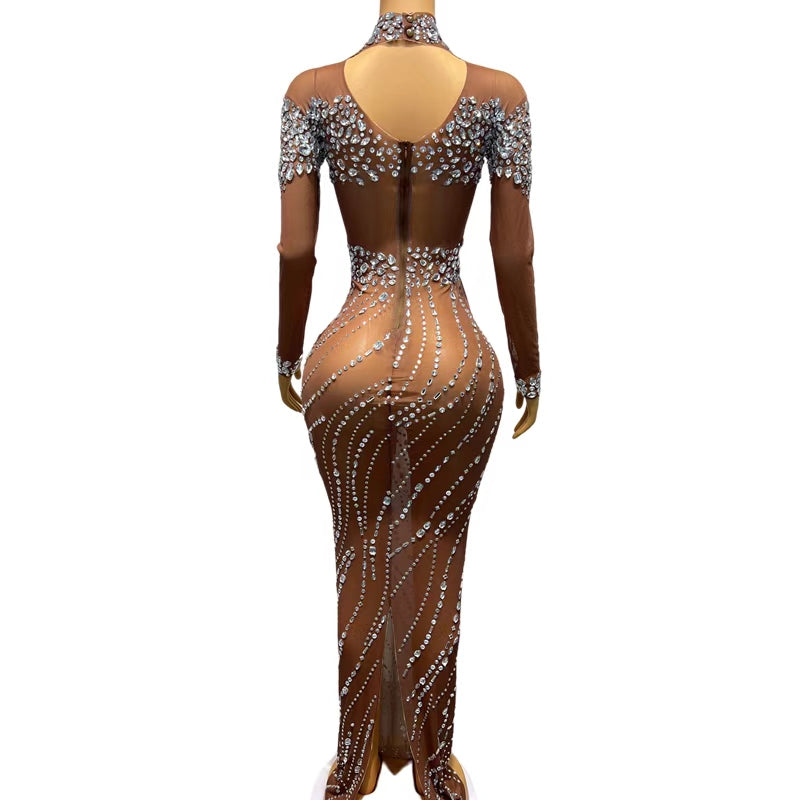 CELESINYI Liuxing Crystal Star Gown