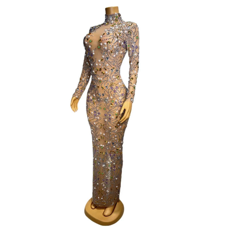 CELESINYI Haitang Crystal Gem Gown