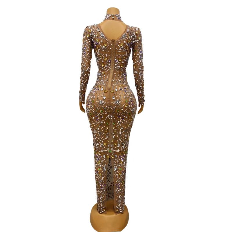CELESINYI Haitang Crystal Gem Gown