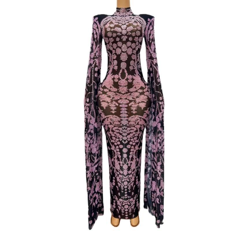 CELESINYI Dalaba Crystal Baroque Gown