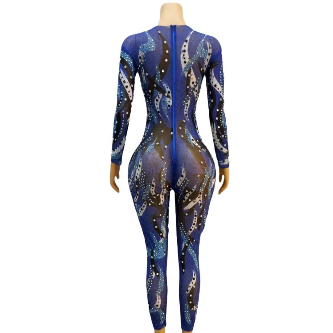 CELESINYI Hailanzhimi Crystal Ink Bodysuit