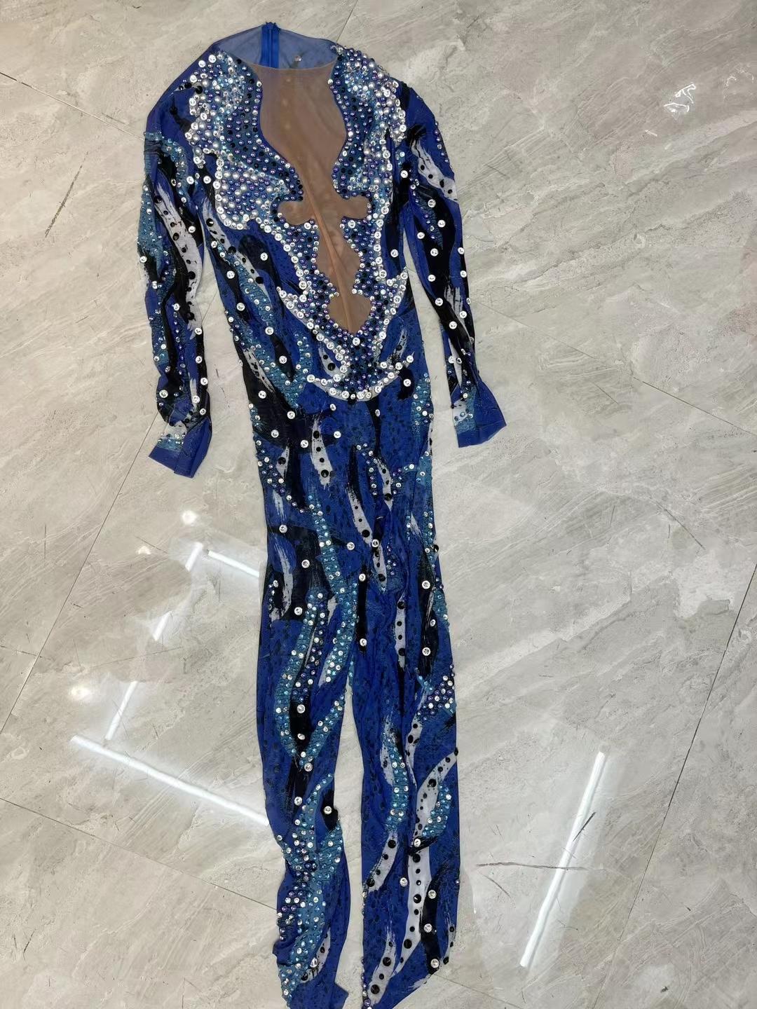 CELESINYI Hailanzhimi Crystal Ink Bodysuit