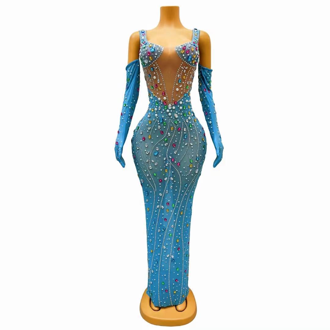 CELESINYI Caiguang Crystal Opera Gown