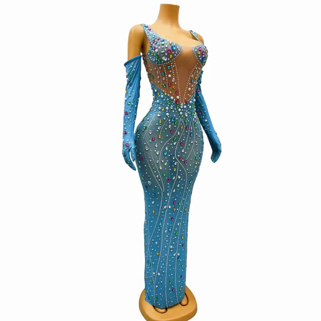 CELESINYI Caiguang Crystal Opera Gown