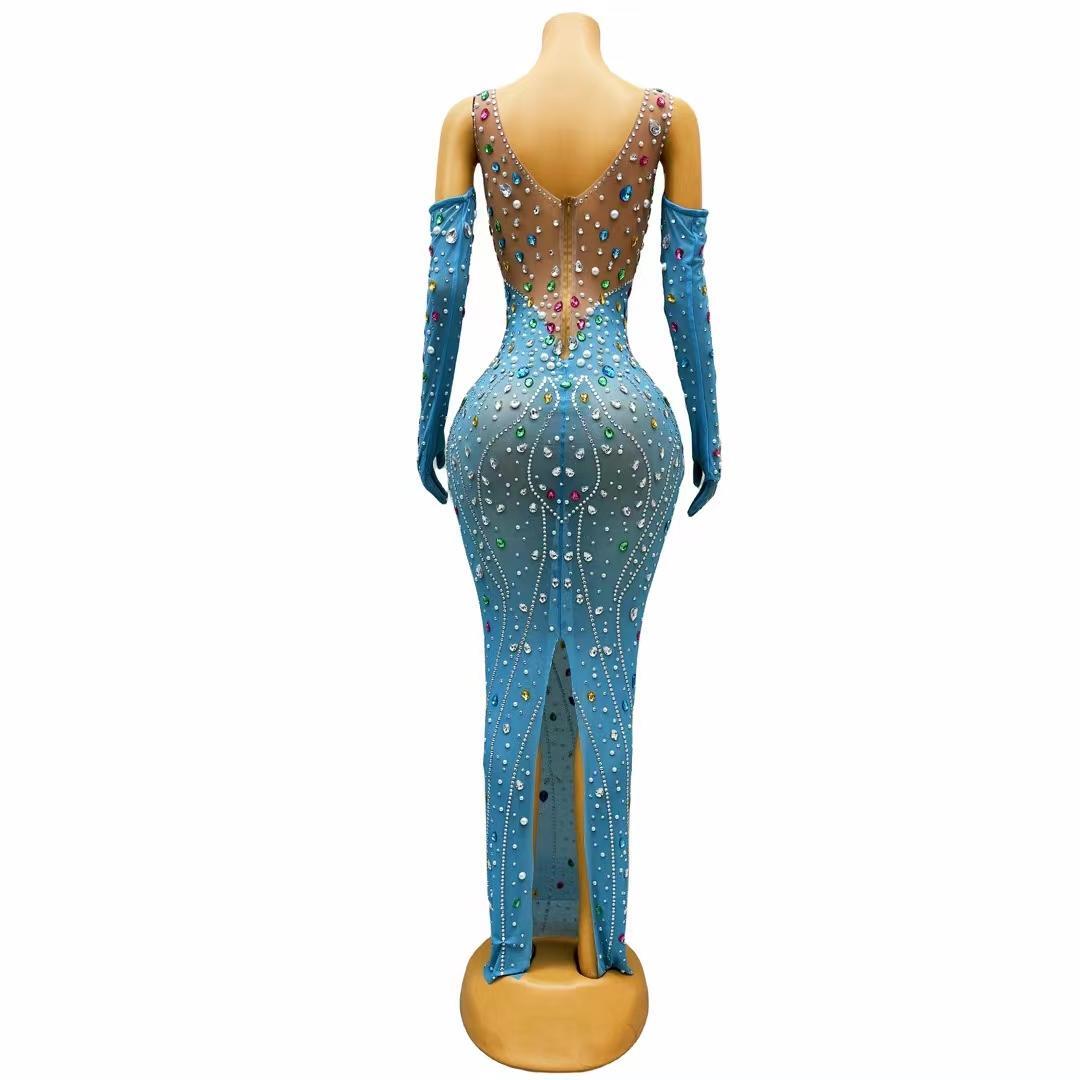 CELESINYI Caiguang Crystal Opera Gown