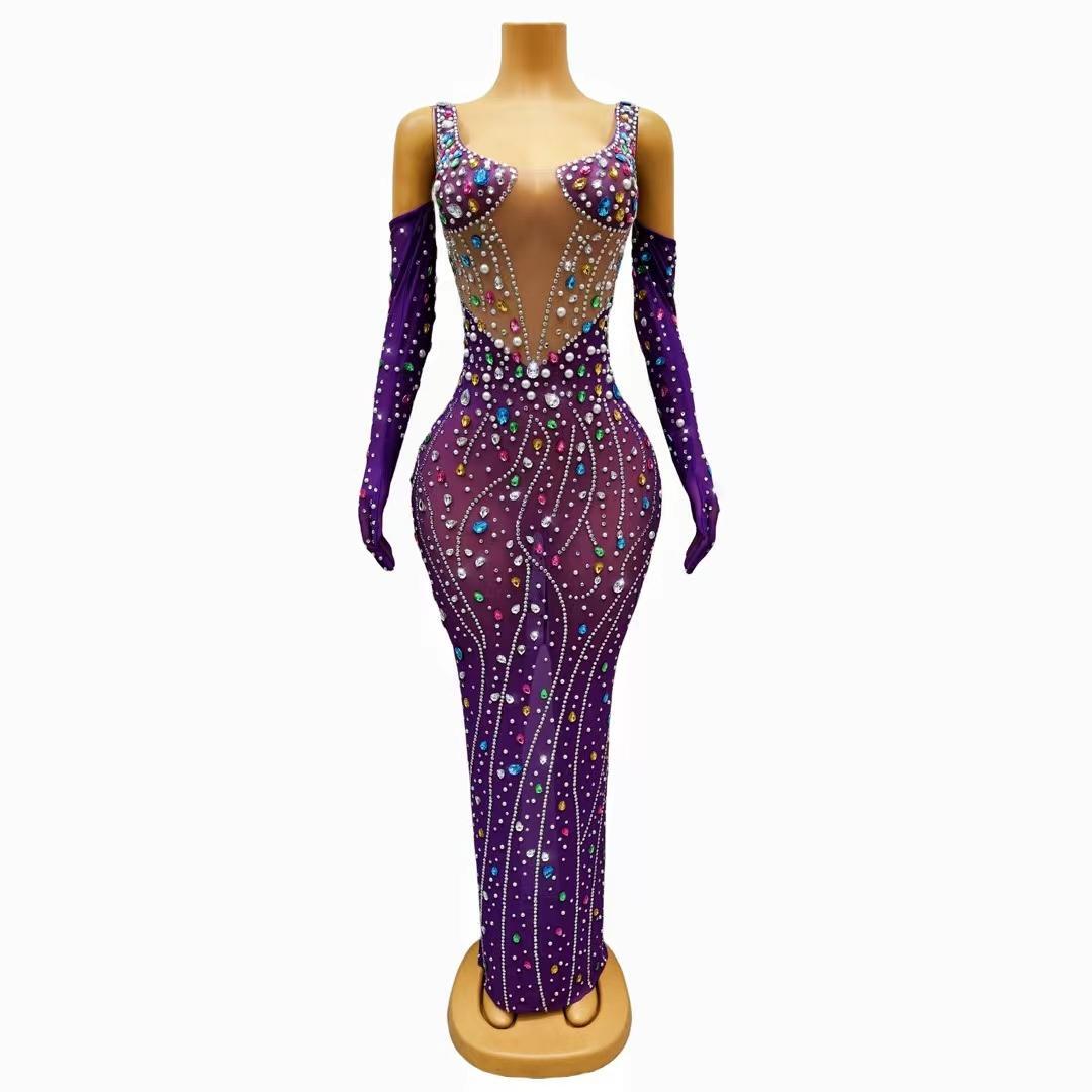 CELESINYI Caiguang Crystal Opera Gown