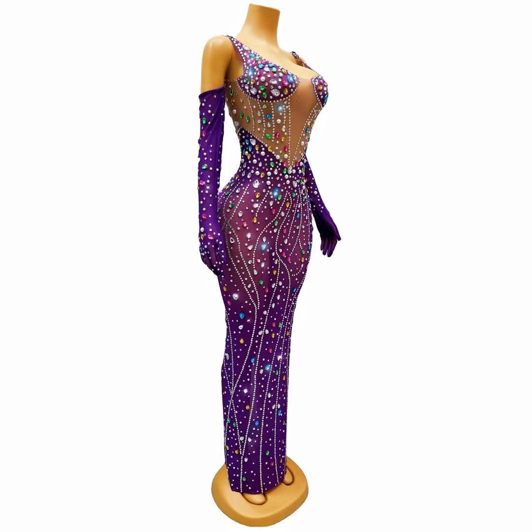 CELESINYI Caiguang Crystal Opera Gown