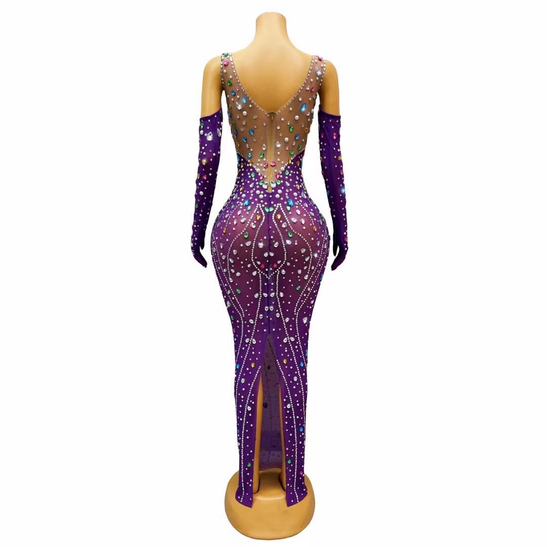 CELESINYI Caiguang Crystal Opera Gown
